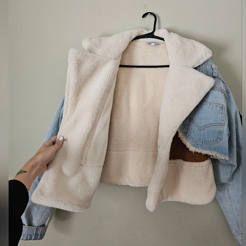 BIDA Denim Patchwork Jacket - Picture 15 of 16